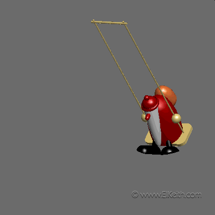 Swinging Santa (animation)